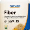 Nutricost Fiber Capsules With Prebiotic 300 Count