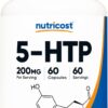 Nutricost 5-HTP 200mg 60 Count 60 Ser