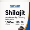 Nutricost Shilajit 1000 mg por Ser 120 Count 60 Ser