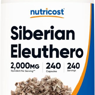 Nutricost Siberian Eleuthero 2000mg 240 Count 240 Ser