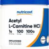 Nutricost Acetyl L-Carnitine 100g 100 Ser