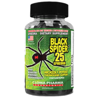 Clomapharma Black Spider 100 Count 100 Ser