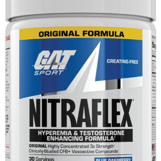GAT SPORT - Nitraflex Classic - 300g - 30 Ser - Blue Raspberry