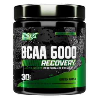 Nutrex Research BCAA 6000 237g 30 Ser - Green Apple