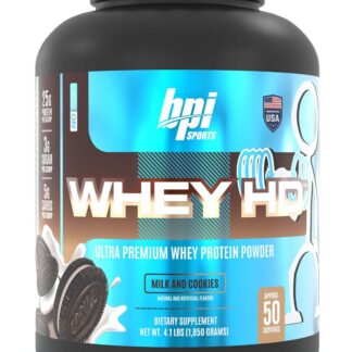BPI Sports Whey-HD 4LB 50 Ser Cookies & Cream