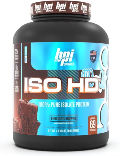 BPI Sports ISO-HD 5LB 69 Ser Chocolate Brownie
