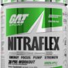 GAT SPORT Nitraflex Advanced Pre-Workout Powder - Creatine-Free - Green Apple 285g 30 Ser