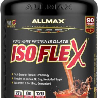 ALLMAX Nutrition ISOFLEX 5LB 75 Ser Chocolate