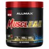 ALLMAX Nutrition MusclEAA | 9 Aminoácidos Esenciales (EAAs) | 7000mg de EAAs | 310g | 30 Ser | Sin Gluten | Sin Soya (Blue Raspberry)