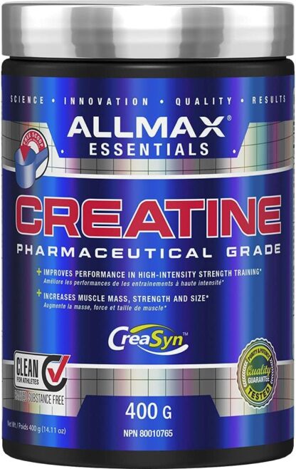 ALLMAX Nutrition Creatine Monohydrate Creatine Micronized 400g 80 Ser