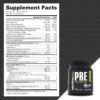 Nutrabio Preworkout Blue Raspberry 573g 20 Ser - Image 2