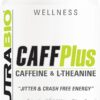 Nutrabio CaffPlus 150mg Cafeína 200mg L-Teanina 60 Count 60 Ser