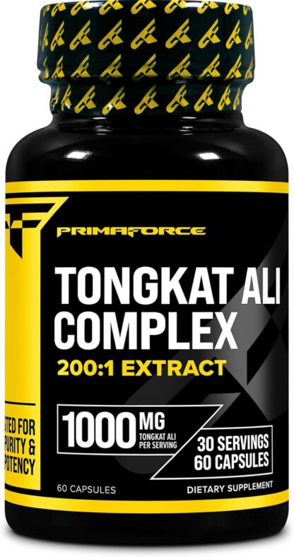 Primaforce Tongkat Ali Complex 1000mg 60 Count 30 Ser