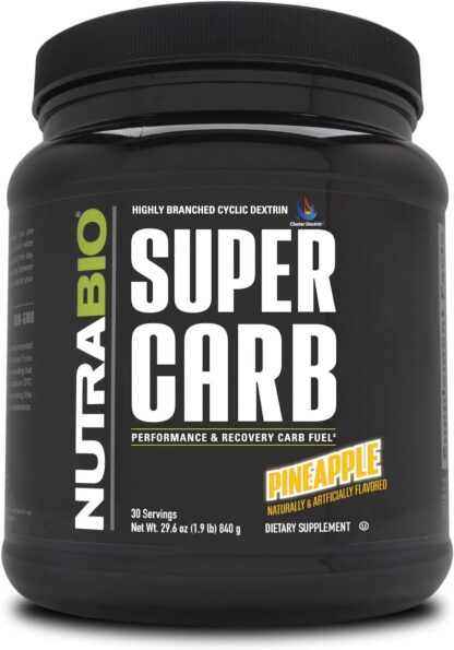 Nutrabio SuperCarb Pineapple 840g 30 Ser