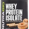 Nutrabio Whey Protein Isolate 2lb 30 Ser Cinnamon Sugar Donut