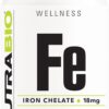 Nutrabio Iron 18mg 60 Count 60 Ser