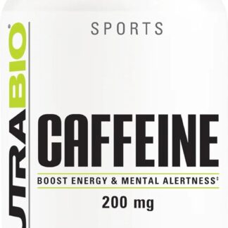 Nutrabio Caffeine 200mg 250 Count 250 Ser