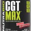 Nutrabio CGT Max Powder 5g complejo Creatina, 4g L-Glutamina 2g Taurina Fruit Punch 491g 40 Ser