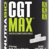 Nutrabio CGT Max Powder 5g complejo Creatina, 4g L-Glutamina 2g Taurina Unflavored 440g 40 Ser