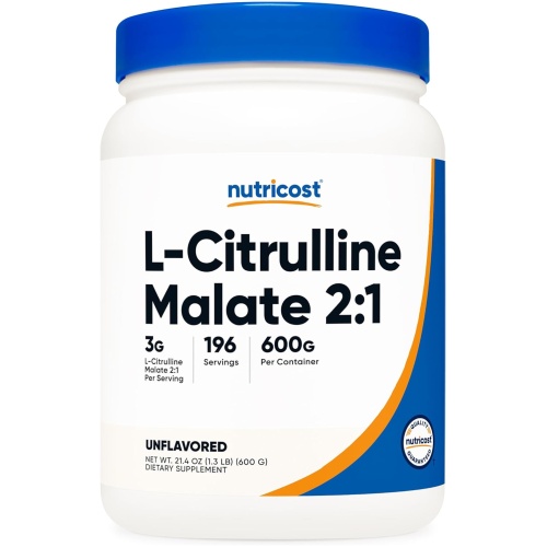 Nutricost L-Citruline Malate 600g 196 Ser