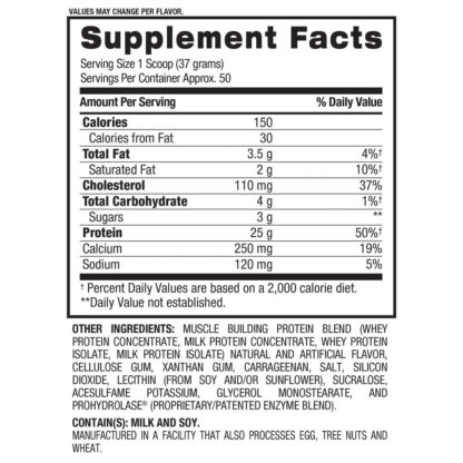 BPI Sports Whey-HD 4LB 50 Ser Peanut Butter Ice Cream - Image 2