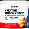 Nutricost Wholesale Creatine Monohydrate 300g 45 Ser Fruit Punch