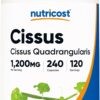 Nutricost Cissus Quadrangularis 1200mg 600mg per Capsule 120 Count 60 Ser - Image 2