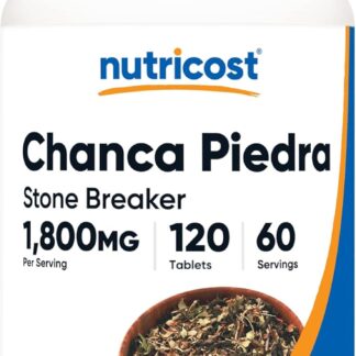 Nutricost Chanca Piedra 900mg 120 Count 1800mg 60 Ser
