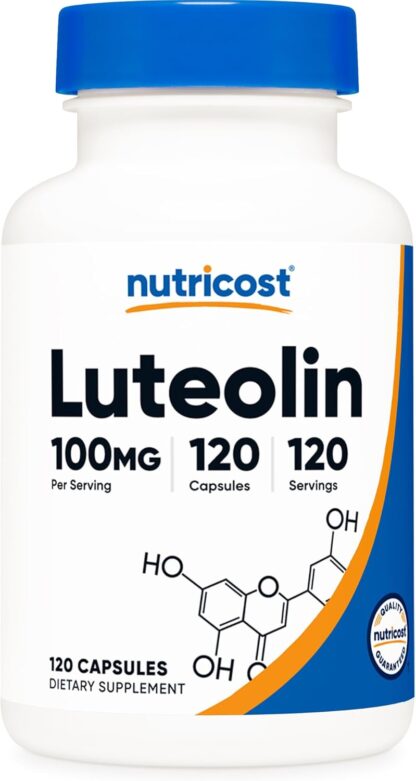 Nutricost Luteolin 100mg 120 Count 120 Ser
