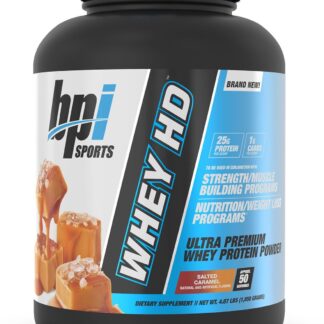 BPI Sports Whey-HD 4LB 50 Ser Salted Caramel