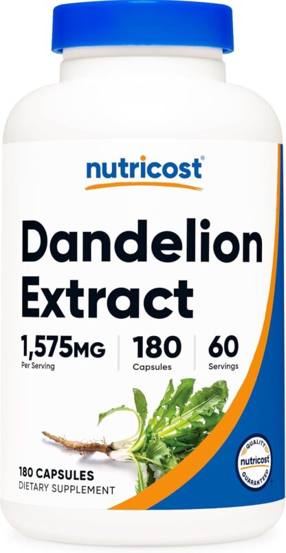 Nutricost Dandelion Root Extract 1575mg 60 Ser