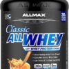 Allmax Nutrition Allwhey Classic 5lb 49 Ser Peanut Butter Chocolate