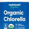 Nutricost Organic Chlorella 500mg 240 Count 240 Ser