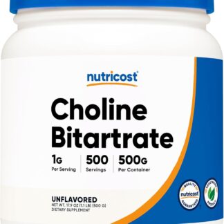 Nutricost Choline Bitartrate 500g 500 Ser