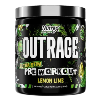 Nutrex Research Outrage Lemon Lime 30 Ser