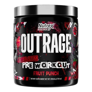 Nutrex Research Outrage Fruit Punch 30 Ser