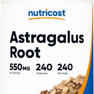 Nutricost Astragalus 550mg 240 Count 240 Ser