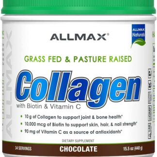 Allmax Nutrition Collagen + Biotin Chocolate 30 Ser 440g Chocolate