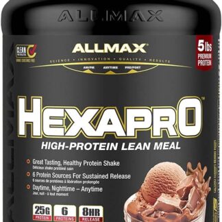 ALLMAX Nutrition HEXAPRO Ultra-Premium Chocolate 5lb 52 Serv