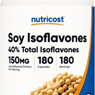 Nutricost Soy Isoflavones 150mg per serving 180 Caps 180 Serv