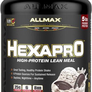 ALLMAX Nutrition HEXAPRO Ultra-Premium Cookies and Cream 5lb 52 Serv