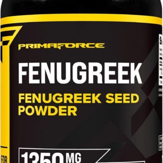 Primaforce Fenugreek Seed Capsules 1350mg per Serving 180 Caps 90 Serv