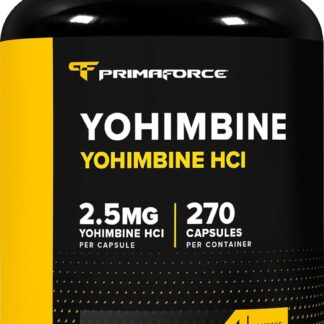 Primaforce Yohimbine HCI 2.5mg per Serving 270 Caps 135 Serv