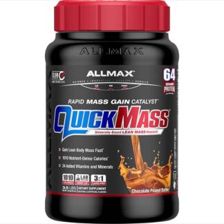 Allmax Nutrition Quickmass 3.5 lb Chocolate Peanut Butter