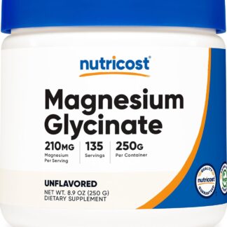 Nutricost Magnesium Glycinate Powder 250gr