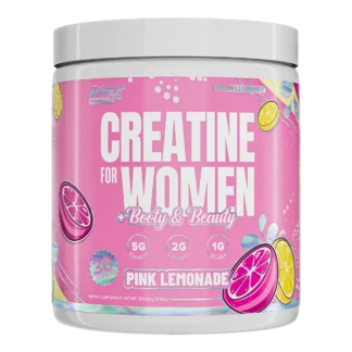 Nutrex Research Creatine for Women Booty & Beauty – Pink Lemonade 30 Servings