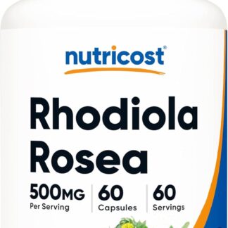 Nutricost Rhodiola Rosea 500mg 60 Count 60 Servicios