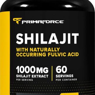 Primaforce Shilajit 1000mg 120 Count 60 Ser 20% Fulvic Acid