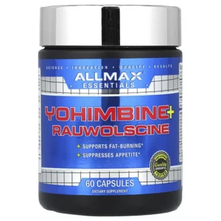 ALLMAX Nutrition Yohimbine HCL y Rauwolscine 60ct