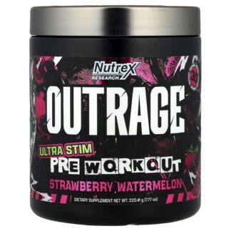 Nutrex Research Outrage Strawberry Watermelon 30 Ser